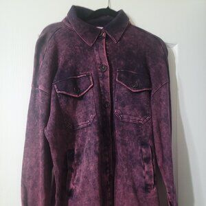 Zenana Pink Acid Was Shacket